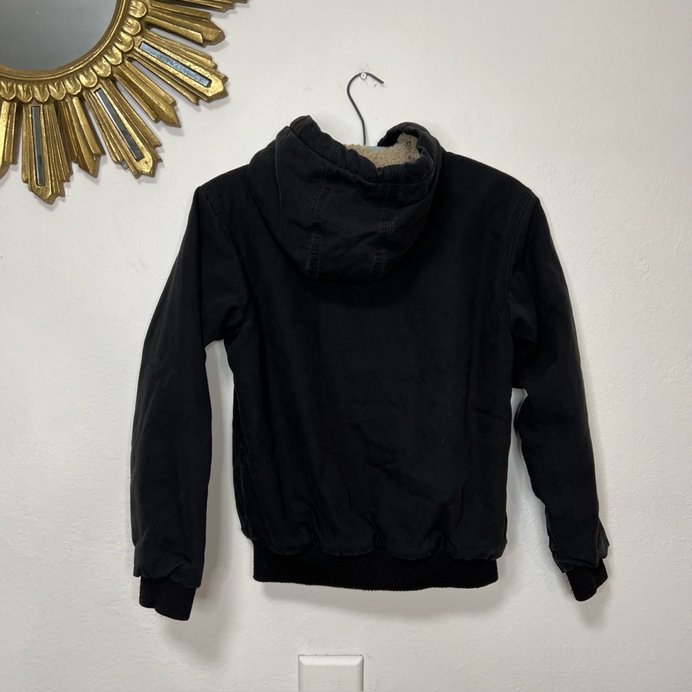 Walls Tough Wear Black Hooded Jacket - Picture 5 of 16